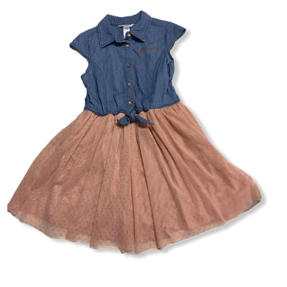 GUESS Girl’s DENIM TUTU DRESS Size Medium (8-10)